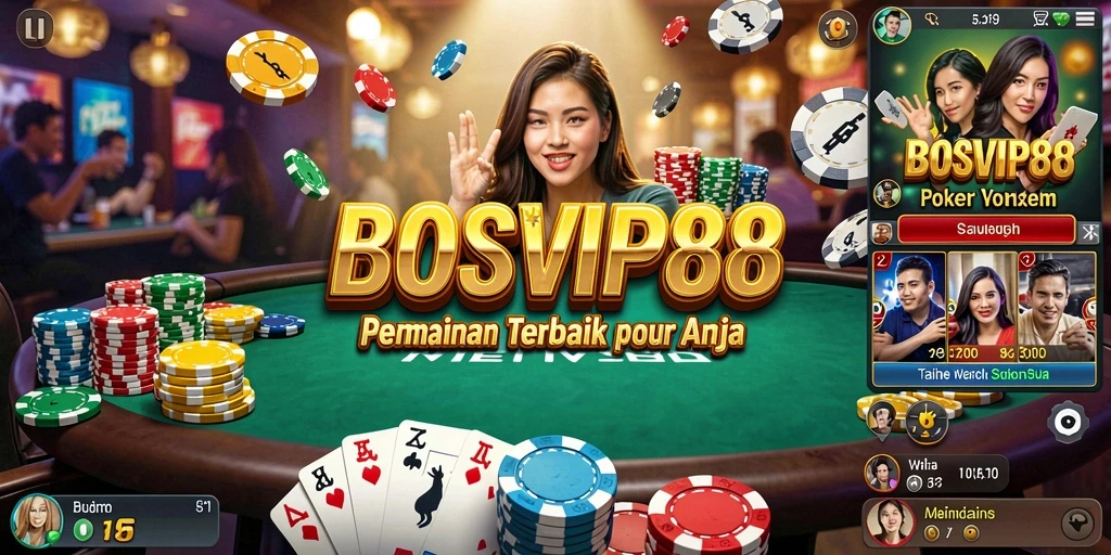 Tampilan gameplay <strong>BOSVIP88</strong> yang seru dan interaktif.