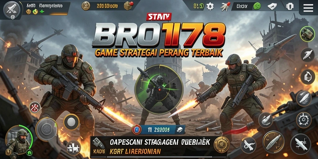 Tangkapan layar menampilkan pertempuran epik dalam BRO178.