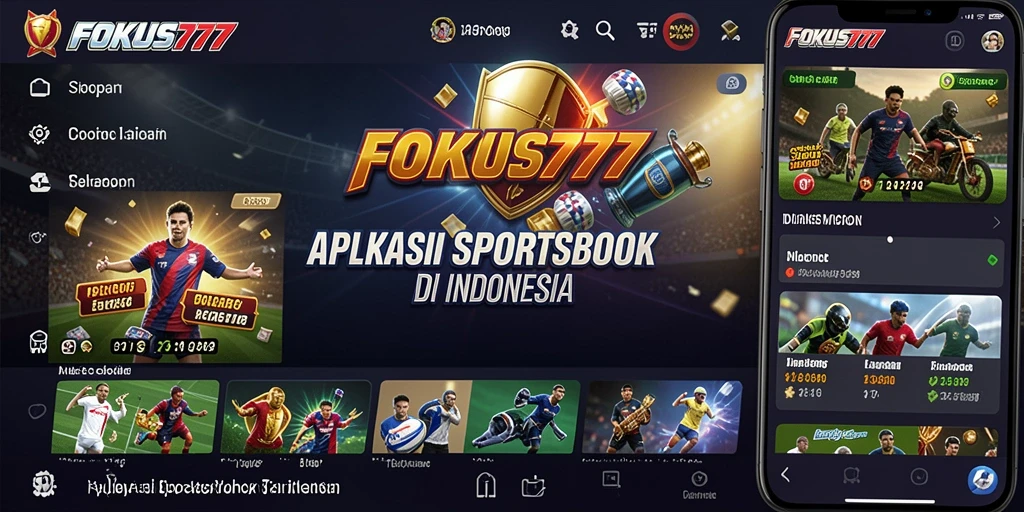 Tampilan gameplay Sportsbook FOKUS777 dengan fitur taruhan langsung.