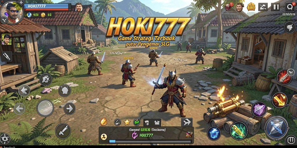Tampilan gameplay HOKI777 yang menarik dan penuh strategi.