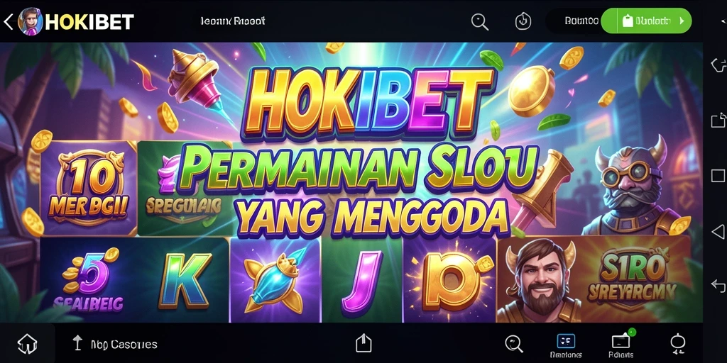 Screenshot gameplay HOKIBET yang menunjukkan keseruan bermain Slot.