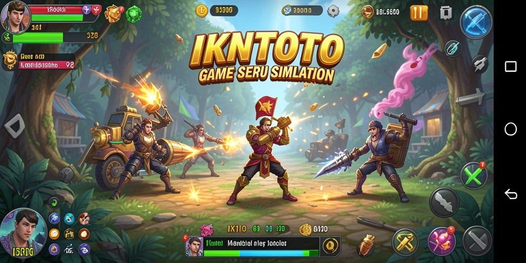 Tampilan menarik dari gameplay IKNTOTO yang memikat.