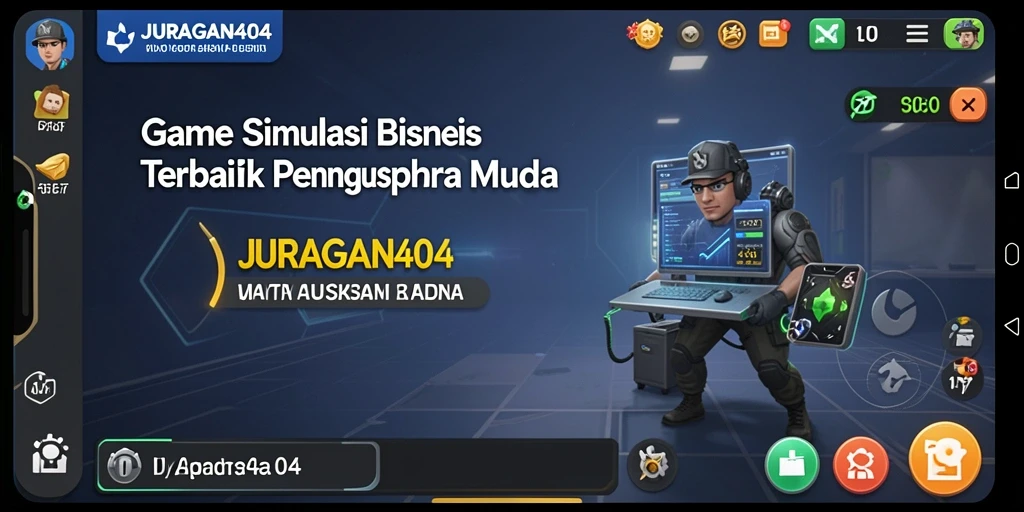 Tampilan gameplay JURAGAN404 yang menarik dan penuh tantangan.