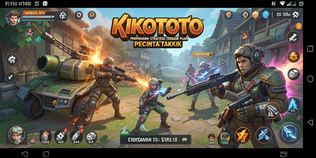 Tampilan dinamis gameplay KIKOTOTO dengan strategi mendalam.