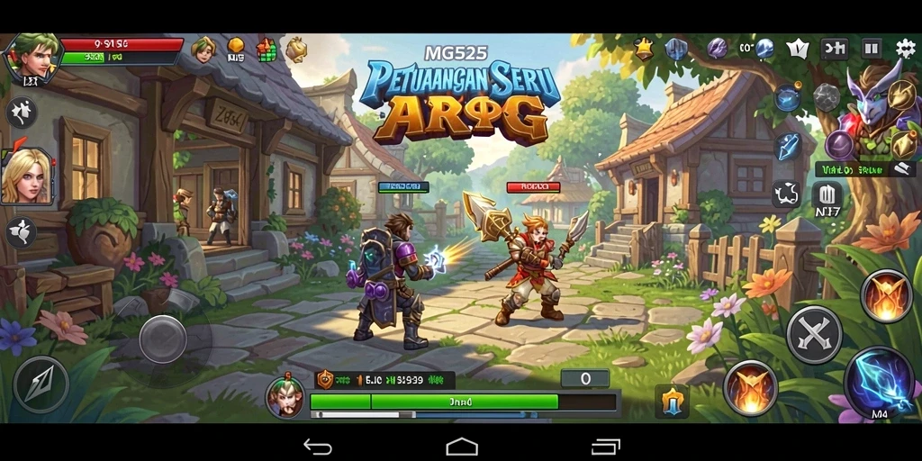 Tampilan gameplay ARPG yang menakjubkan dan mendalam.