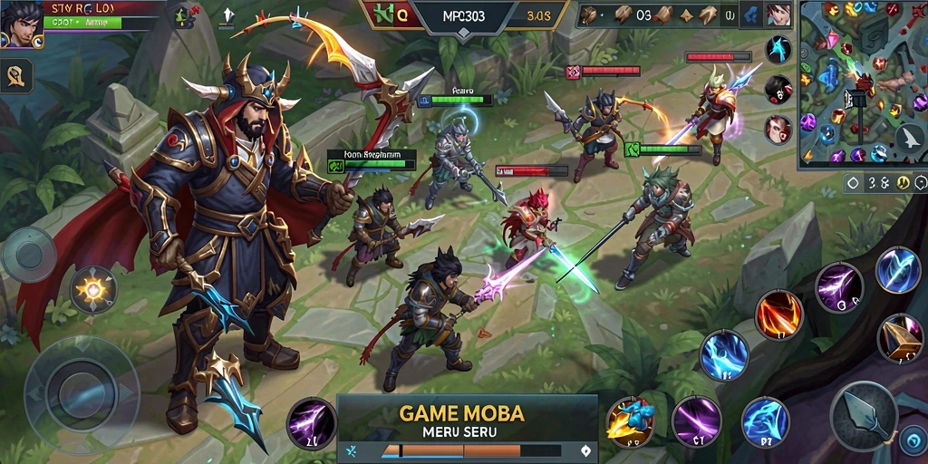 Tampilan gamplay seru dan penuh aksi dari MPO303.