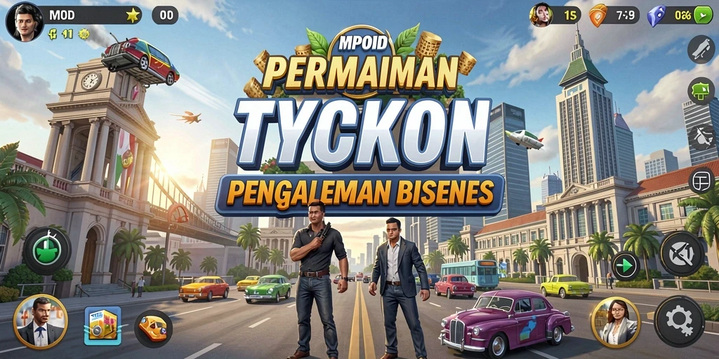 Tampilan gameplay MPOID yang seru dan penuh tantangan Tycoon.