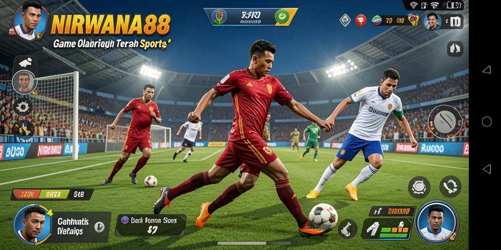 Tampilan gameplay menarik dari NIRWANA88 dengan fitur olahraga interaktif.
