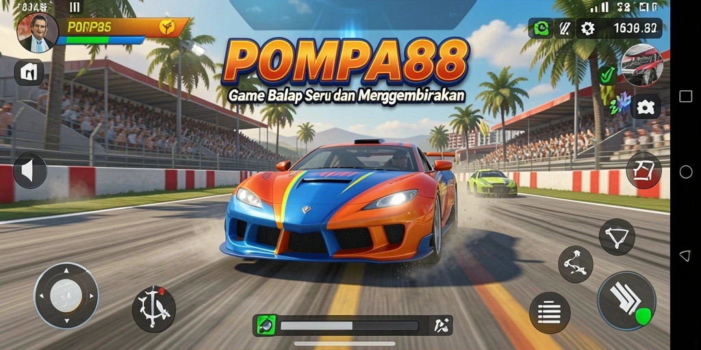 Gameplay seru dan menegangkan di POMPA88.
