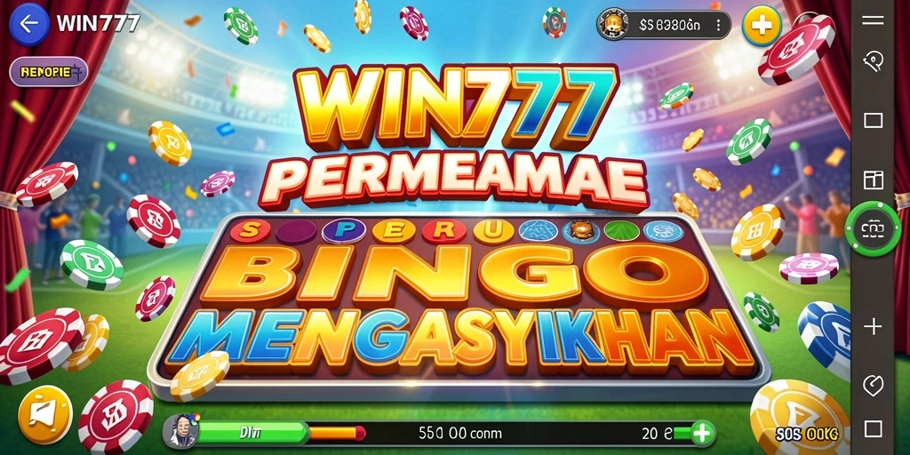 Tampilan menarik dari gameplay Bingo di WIN777.