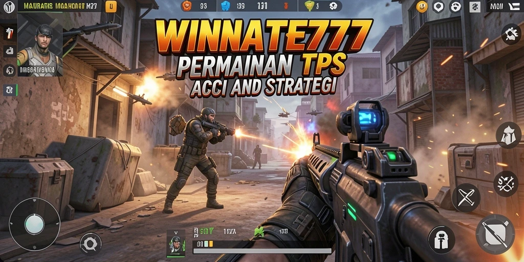 Screenshot gameplay <strong>WINRATE777</strong> menampilkan aksi mendebarkan di arena pertempuran.